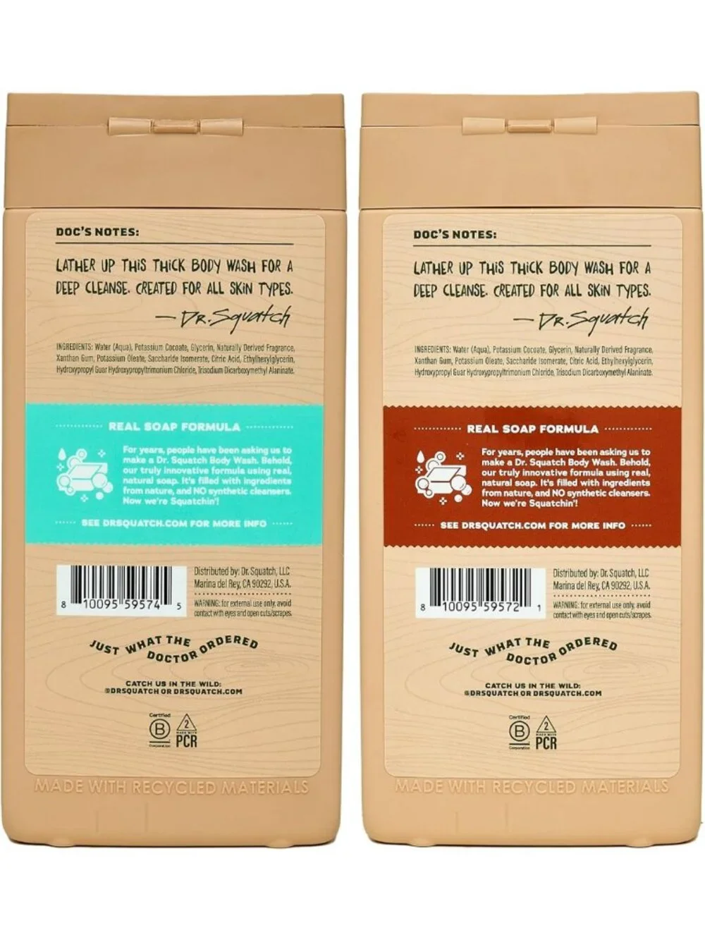 Natural Men's Body Wash Set - Moisturizing, Long-Lasting Scent, Cleansing Gel
